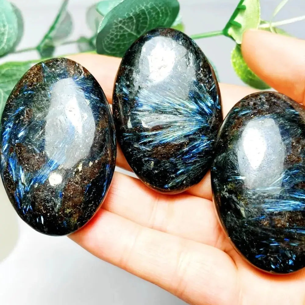 Astrophyllite Palm Stone