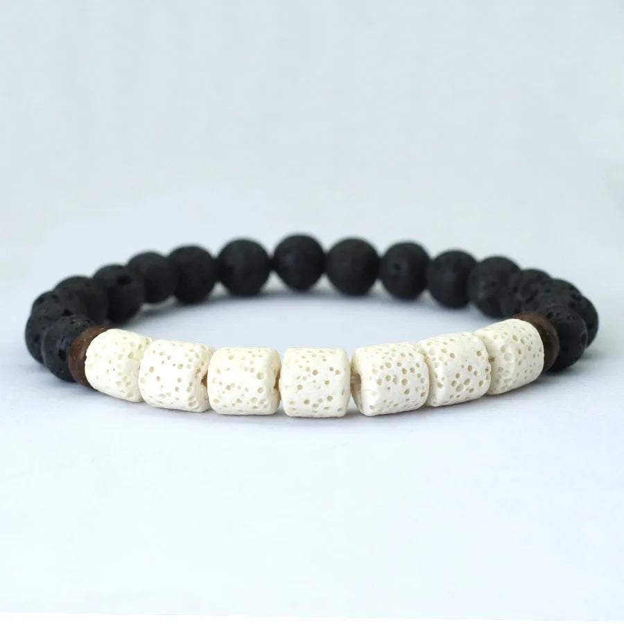 CalmStone Coconut Bead Energy Bracelet
