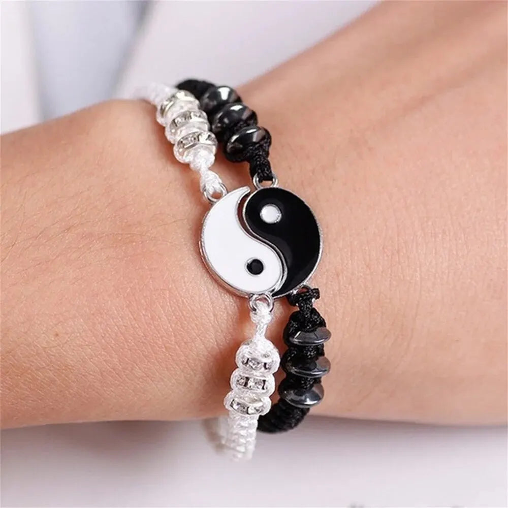 Dual Tone Tai Chi Bracelet Set