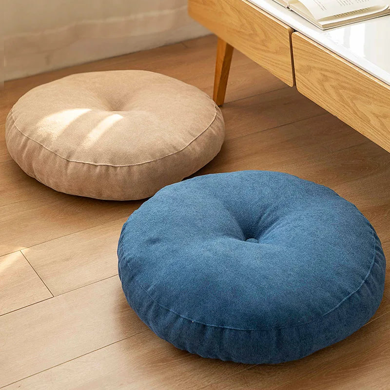 Cozy Round Floor Meditation Cushion