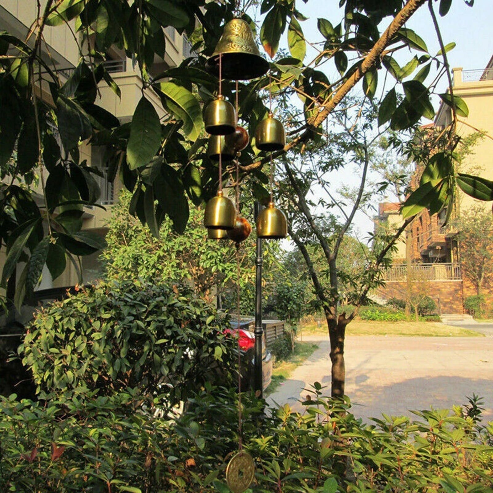 Copper Bell Garden Melody Chimes