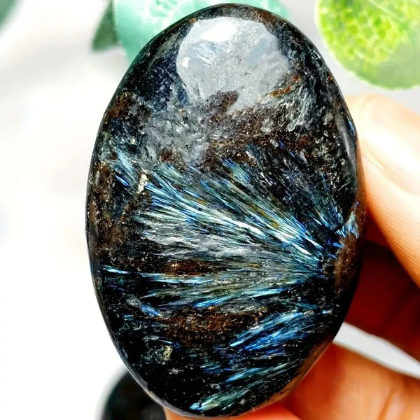 Astrophyllite Palm Stone
