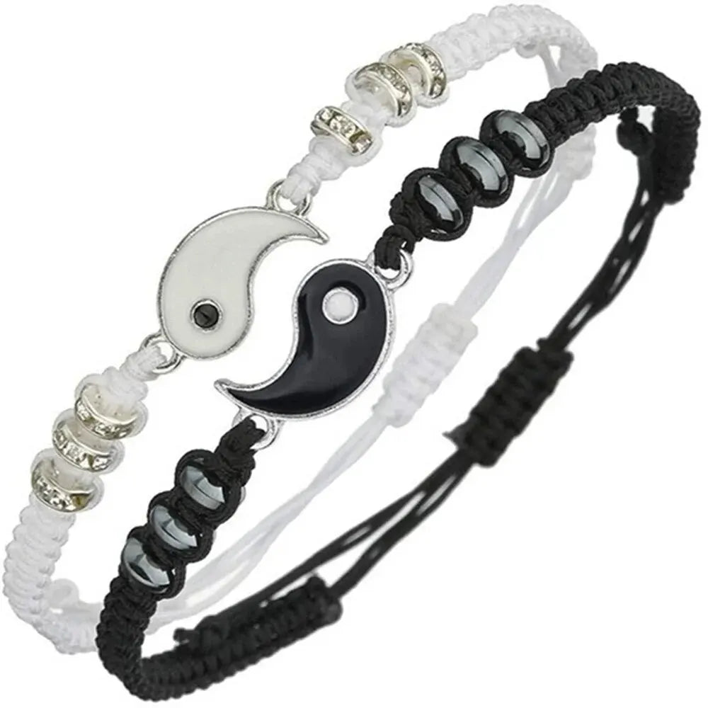 Dual Tone Tai Chi Bracelet Set