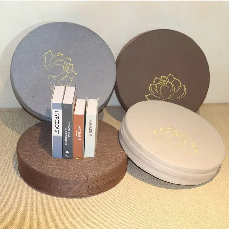 CalmSeat Linen Meditation Floor Cushion