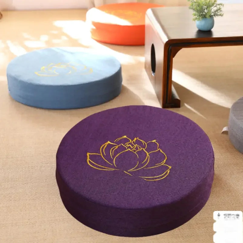 CalmSeat Linen Meditation Floor Cushion