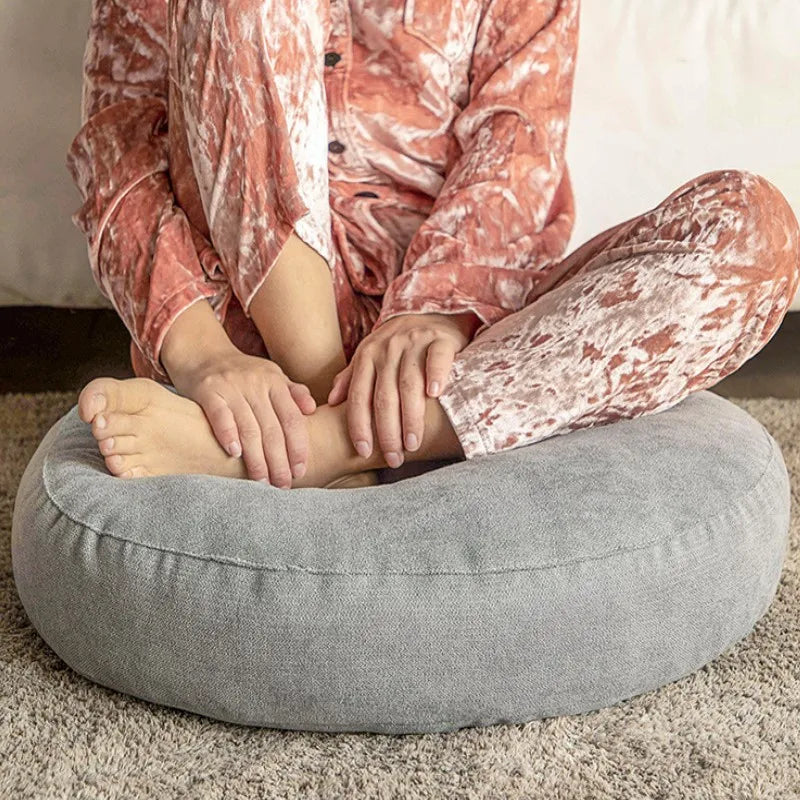 Cozy Round Floor Meditation Cushion